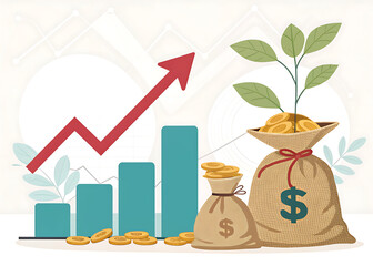 Background image illustration design 