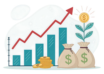 Background image illustration design 