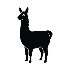 llama, camelid, animal, livestock, farm, wool, grazing, Andes, South-America, domesticated, pack-animal, silhouette
