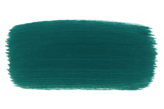 Teal brush stroke creating a textured background with transparent checkered pattern