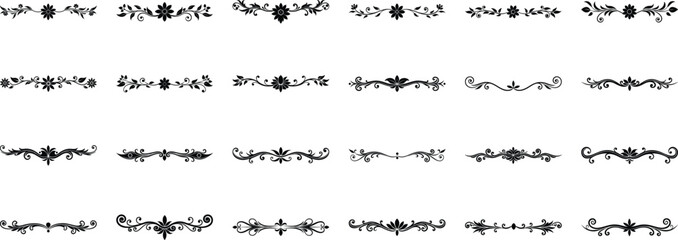 Obraz premium Vector art of a collection of abstract, stylized symbols resembling an ancient script or alphabet, isolated on a clean transparent background for versatile design use