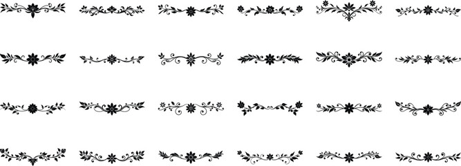 Obraz premium Vector art of an artistic arrangement of unique, abstract symbols presented as a fictional alphabet, isolated on a transparent background for graphic design