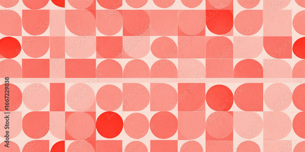 Aufkleber colorful geometric patterns create a dynamic visual experience