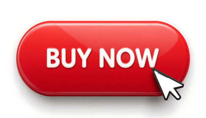 Red Buy Now Button with Cursor.