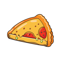 Delicious italian calzone cut open revealing gooey melted cheese filling and crispy crust