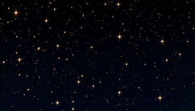 Night Sky with Stars, Galaxy, and Space.