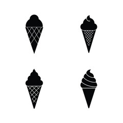 dessert, cone, sweet, frozen, treat, cold, scoop, flavor, vanilla, chocolate, strawberry, gelato, sundae