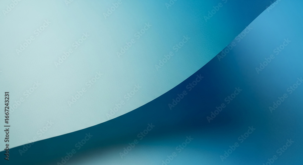 Aufkleber abstract image of light and dark blue paper texture, creating a smooth gradient effect, showcasing a