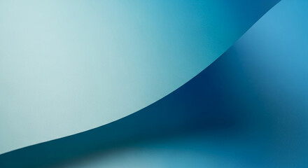 Abstract image of light and dark blue paper texture, creating a smooth gradient effect, showcasing a simple yet elegant design, ideal for background use