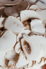 cute mushroom cooking at home restaurant food healthy