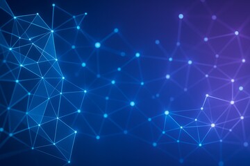 Luminous Fractal Technology Shapes