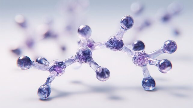 Branched molecular network showing polymer chemistry and material innovation used in advanced manufacturing.
