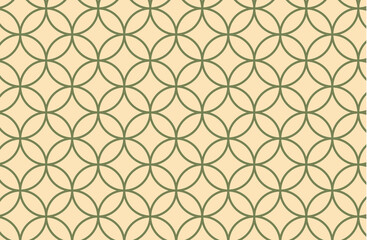 Shippo Pattern Seamless Japanese Circle Motif