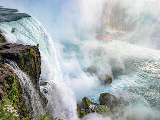 Horseshoe Falls at Niagara Falls State Park, New York