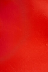 Glossy Red Reflective Surface Close-Up