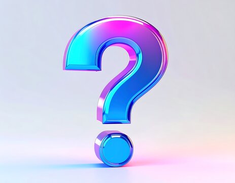 Holographic question mark