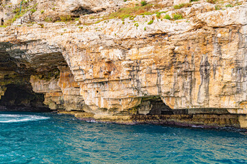 Polignano a mare in Apulia Puglia region in south Italy