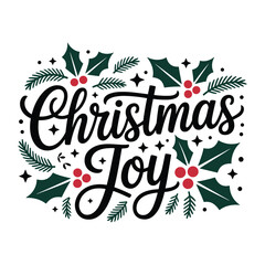 christmas joy christmas t shirt design