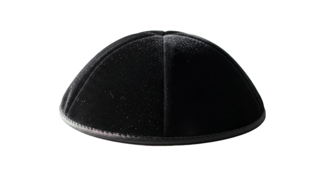 Buy black kippah online: traditional jewish head covering for men and boys, velvet yarmulke for synagogue 100