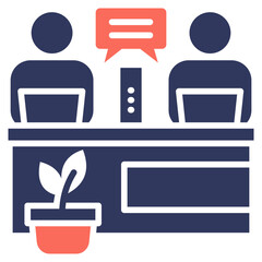 Work Environment Mixed Icon