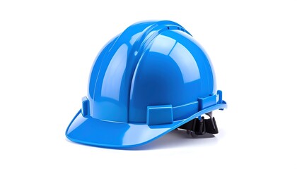 Fototapeta premium Blue safety hard hat