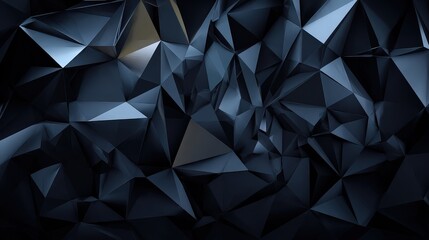 Abstract Dark Geometric Background
