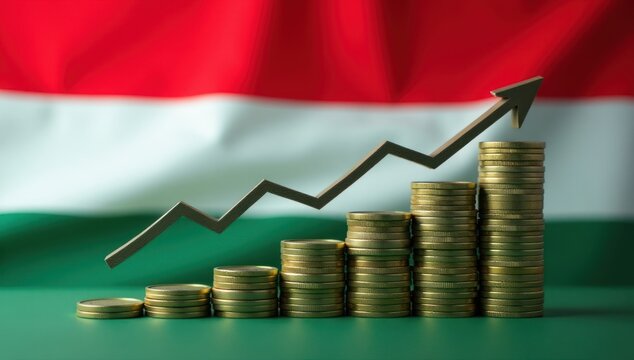 National Prosperity: Financial Stability in Hungary. Suitable for use in content related to Hungary's financial performance, national economic policy