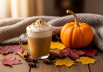 Autumn Pumpkin Spice Latte.