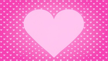 Pink heart on pink hearts