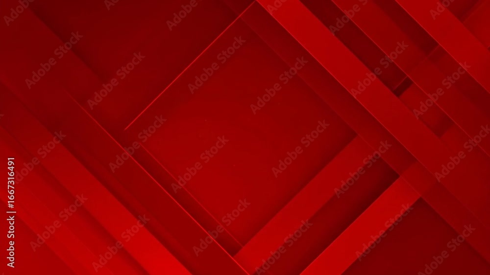 Aufkleber modern abstract red background with diagonal lines and geometric shapes for creative designs and pre