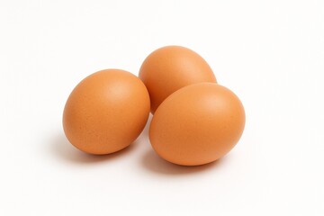 eggs isolated on white