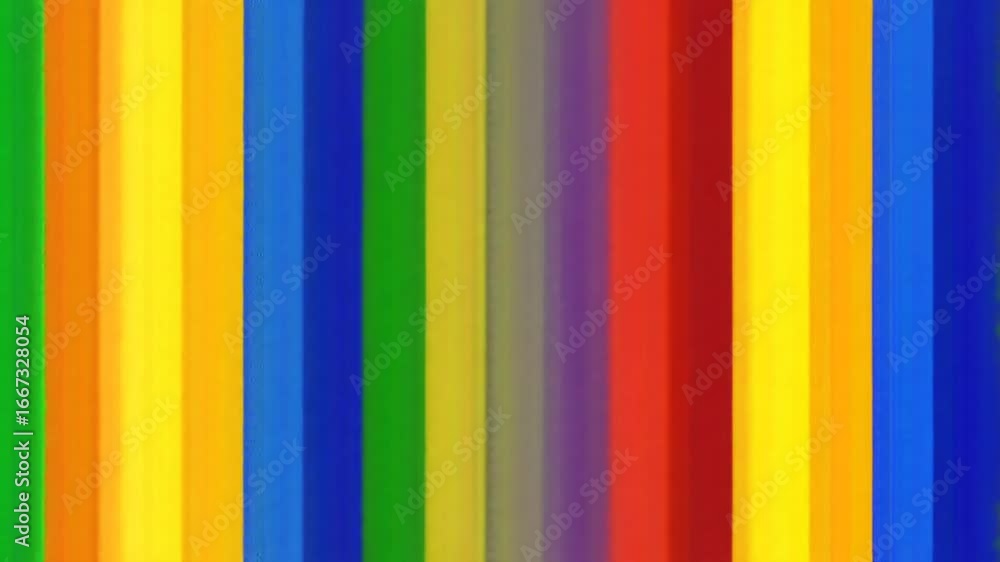 Aufkleber vibrant vertical stripes in multicolored spectrum on plain background for abstract art design with b