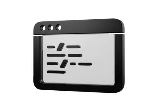 Modern coding interface with sleek design, ideal for software development, technology projects