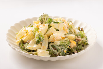 ブロッコリーと玉子のマヨサラダ