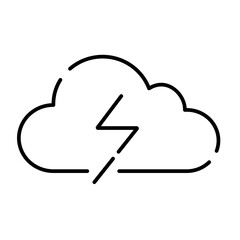 UI Essential Broken Line Icon, Minimalist Outline Vector Symbol for Interface, Web, Mobile App, UX Design, Navigation, Digital Tool, Modern Technology and Essential UI Pack