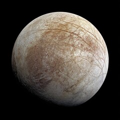 Europa's Icy Surface Space Exploration