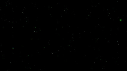 particles in slow motion