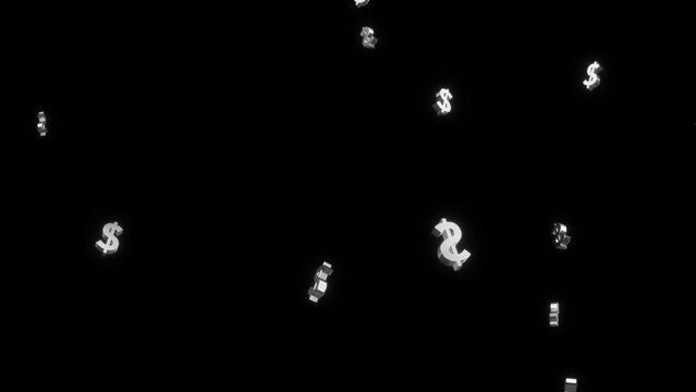 3D gold yuan symbol on black background. Ideal for finance, investment and business related content