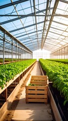 Greenhouse filled with young plants (4)