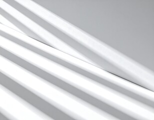 Obraz premium Abstract white fabric folds