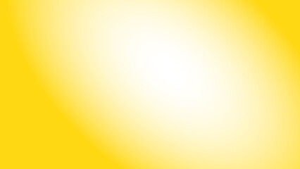 Aesthetic yellow gradient frame with transparent background