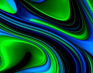 Abstract swirl pattern of vibrant colors