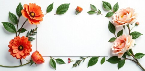 Modern photo collage frame mockup, clean white background, minimal, aesthetic, images