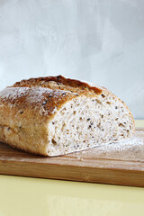 Fresh homemade bread for brazilian breakfast.