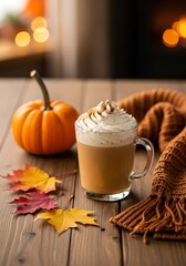 Autumn Pumpkin Spice Latte.