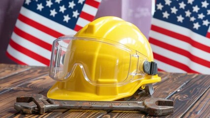 Honoring Labor: Safety Gear & American Pride