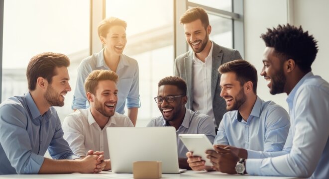 A group of diverse professionals having a collaborative meeting