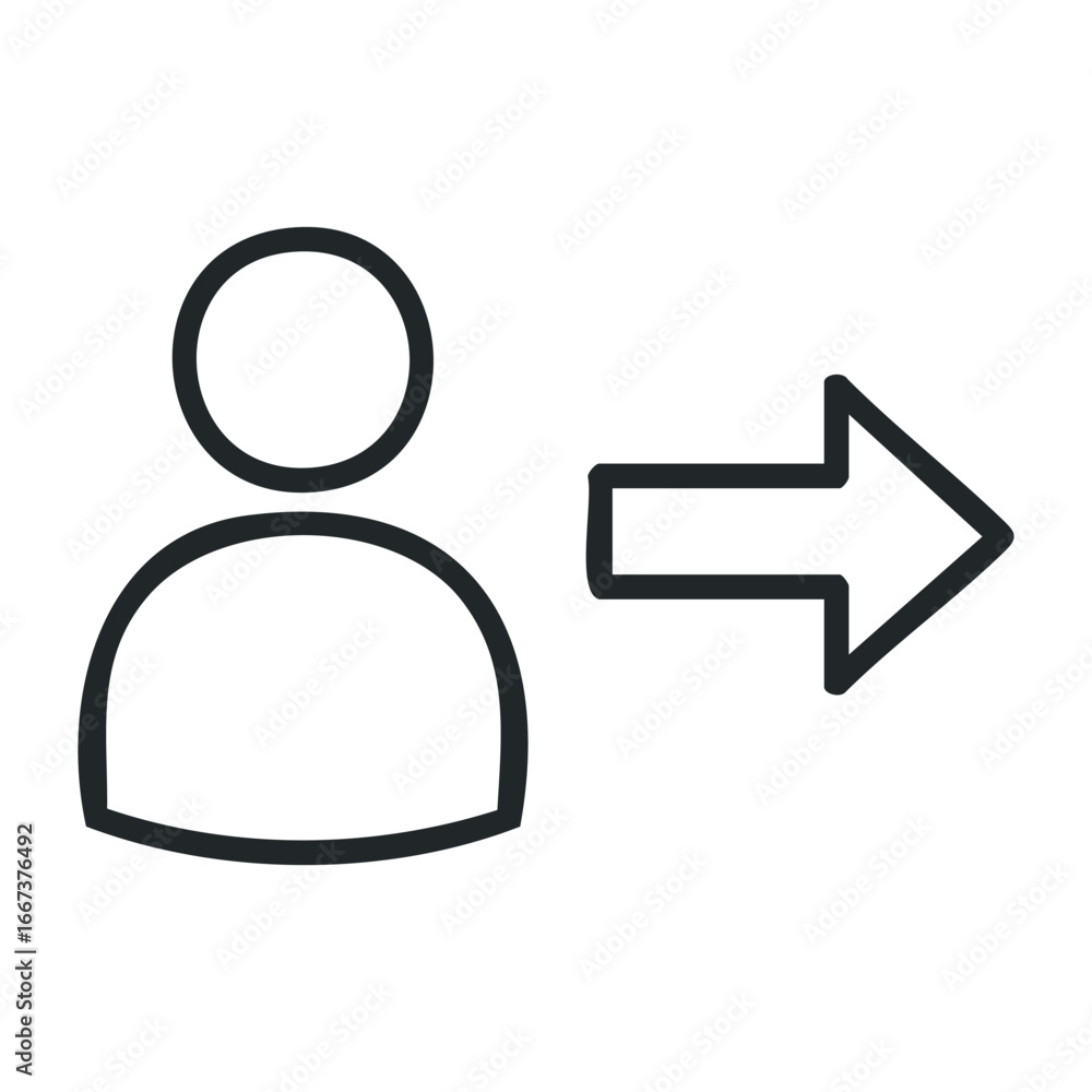 Poster user interaction with interface digital space graphic design online environment modern concept. vect