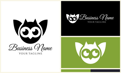 Cute Owl Logo Designs. (1)