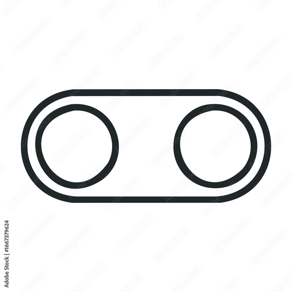 Poster toggle switch action digital environment icon design graphic illustration minimalist viewpoint techn